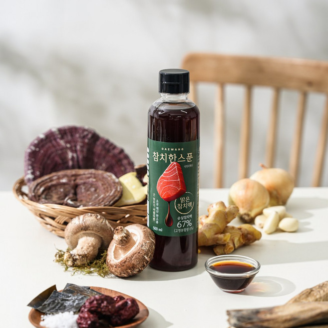 맛다랑 참치액 참치한스푼, 500ml, 2개