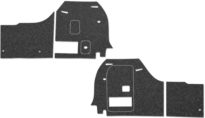 올뉴 카니발 스크래치 방지커버, 트렁크사이드9인 11인승 (공용)/스피커 무
