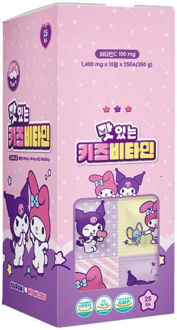 아텍스 맛있는 키즈비타민 250정, 1개