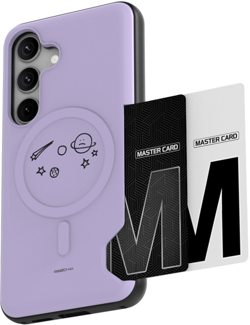 별다섯 자석 맥세이프 카드 케이스 2장 수납 타이니테일즈