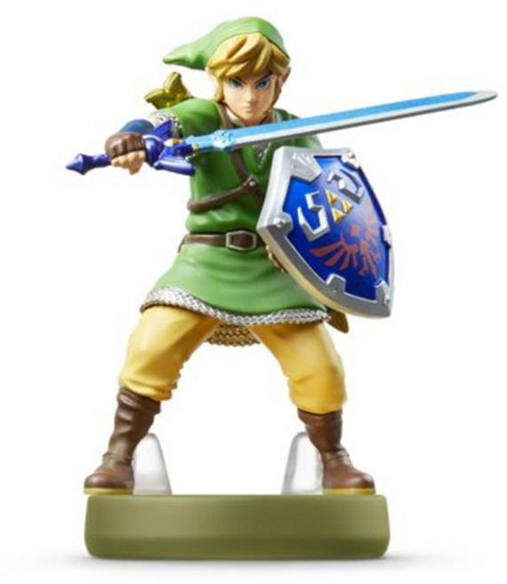[국내정품] 닌텐도 아미보 amiibo 젤다의 전설 스카이워드 소드 링크 아미보, 1개