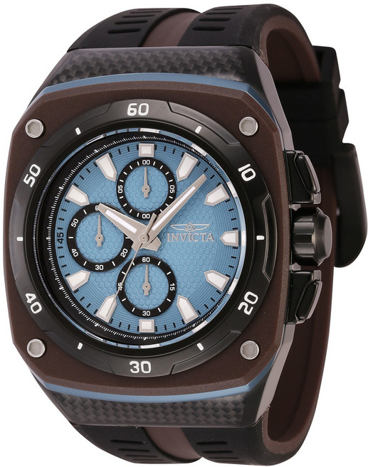 인빅타 남성용 스피드웨이 46mm 쿼츠 시계 IN-46106 619910