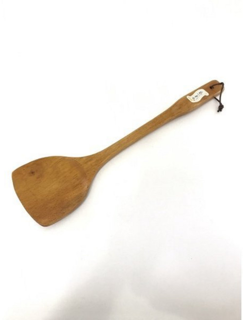 東昇瓷器餐具 一體成形木製菜鏟(煎匙), 1個
