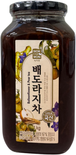 녹차원 배도라지차 1kg, 1개, 1개입