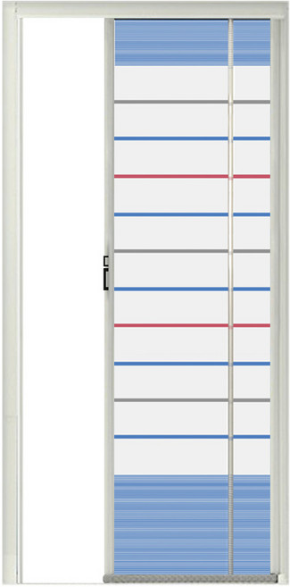 무턱이 레일형 현관 방충망 자동롤 1000X2100, 1개