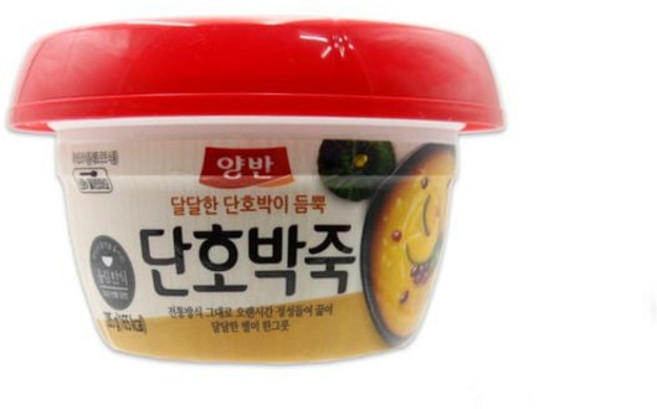 양반 단호박죽 285g 식사대용, 상세페이지 참조