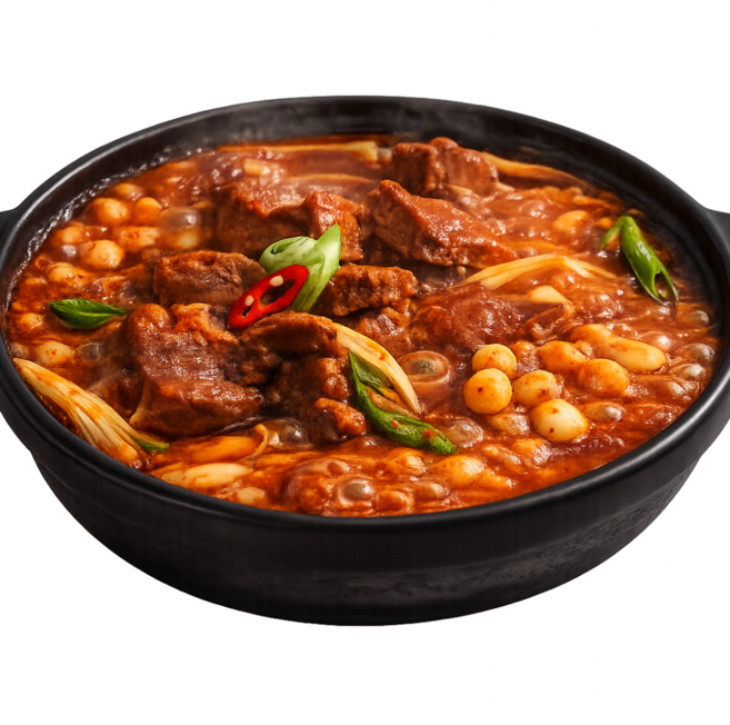 매운 돼지 갈비 갈비찜 갈비용 밀키트 790g, 1개