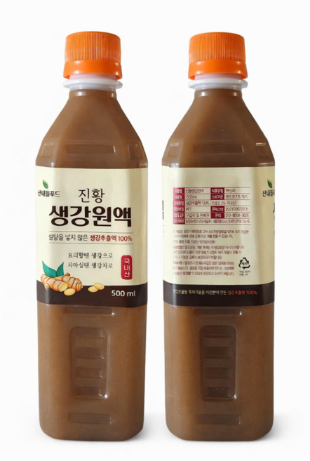 생강이 꽉찬 생강청 500ml, 1개