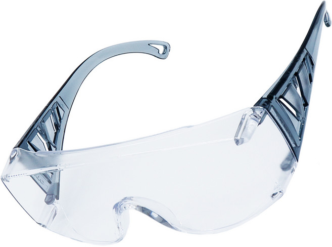 오토스 김서림방지 투명 안티포그 여성 어린이 보안경 B-624AF (고급형-PU안경주머니), 1개