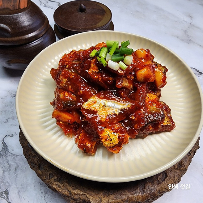 비린내 없는 손질된 맛있는 양념밴댕이젓갈, 1개, 1kg