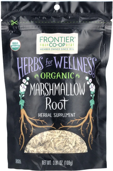 Frontier Co-op 유기농 마시멜로 뿌리 108g(3.81oz), FrontierCoop유기농마시멜로뿌리108g381oz, 1개 - 쿠팡
