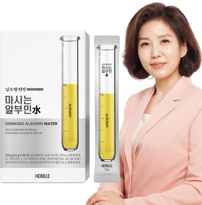 김소형원방 마시는 알부민 흡수빠른 액상스틱, 20g, 15개