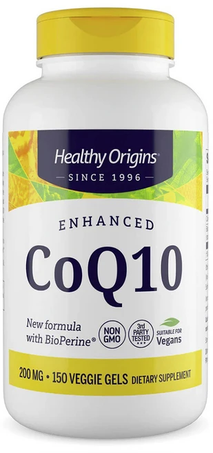 헬시오리진스 인핸스드 코엔자임큐텐 200mg 베지 젤, 1개, 150정 - 쿠팡