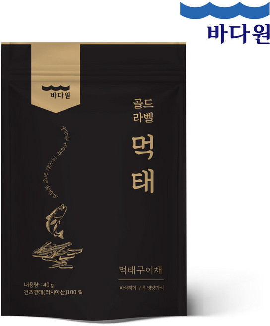 바다원 골드라벨 먹태구이 40g*12팩(고추장*6+와사비마요*6), 12개