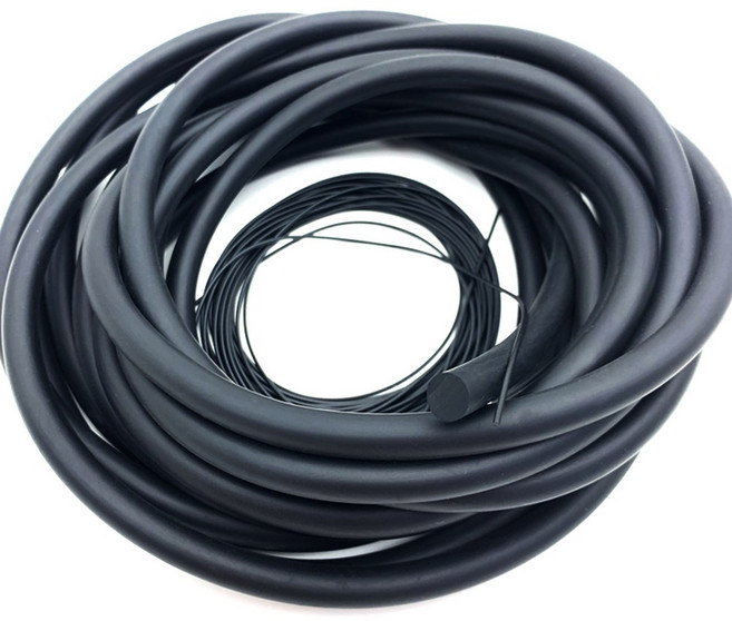 10M 직경 6MM 솔리드 스트립 고무 원형 니트릴 씰링 블랙, 10meter, OD 6 5mm, R Strips