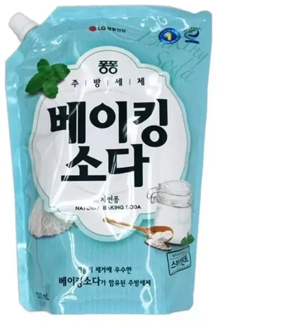 베이킹소다 주방세제 리필 1.2L 그릇세척 (WFJXTK6), 1개