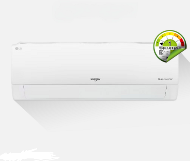 LG전자 인버터 18.7㎡(5.7평) 휘센 벽걸이 에어컨 방문설치, SQ06EJ1WES, 일반배관형