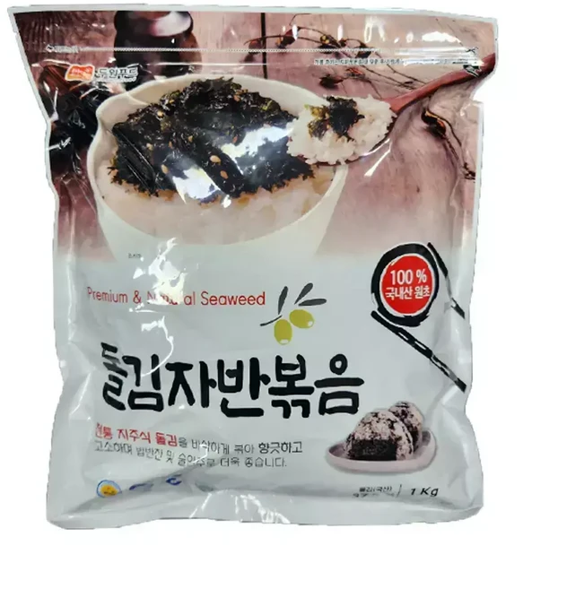 두원푸드 돌자반볶음 1kg 밥반찬 김자반, 1개