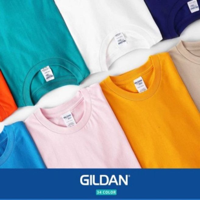 1+1 길단 76000 프리미엄 코튼 반팔티