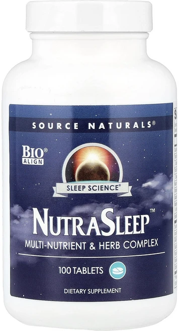 소스네츄럴스 뉴트라 슬립 100 정, 100정, 6병 - 쿠팡