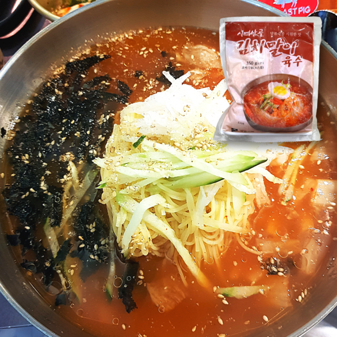 마니쿡스 김치말이육수, 10개, 350g