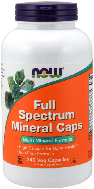 NOW Foods Full Spectrum礦物質膠囊, 240顆, 1罐