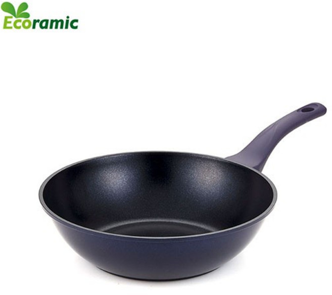 [단품] 에코라믹 최신상 블랙사파이어 IH 28cm 웍 프라이팬, 상세페이지참조, 1개, 단일사이즈