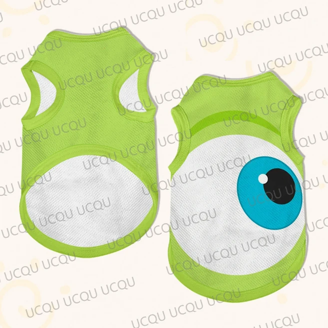 토이 스토리 애완 동물 조끼 우디 & 버즈 라이트 개와 고양이 옷 소형 만화 스타일 복장, 05 4XL, 09 YELLOW