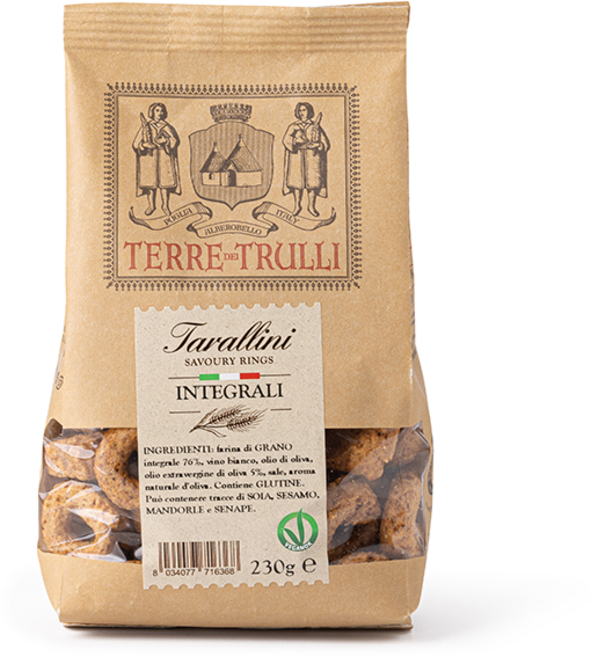 테레 드 트룰리 타랄리니 스낵 통밀 230g Tarallinin Chole Cheat Flour, 1