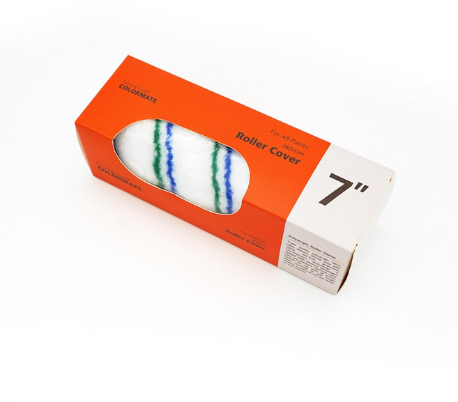 페인트롤러 커버 리필로라 겸용롤러 로라붓 중모 7인치, 10개