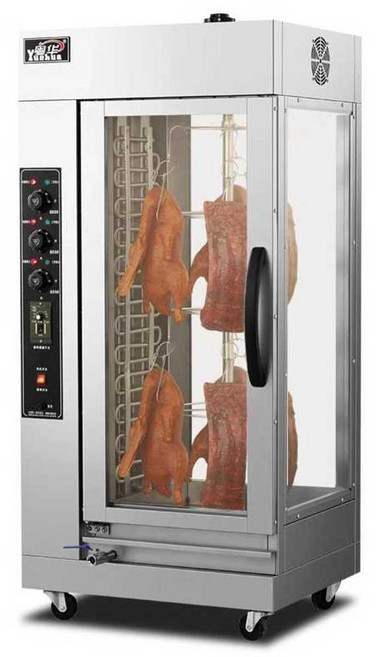 전기구이통닭 기계 통돼지 대형 회전 꼬치 초벌기 통구이세트, 전기 가열 열풍 순환형 구이기 - 닭날개 세트