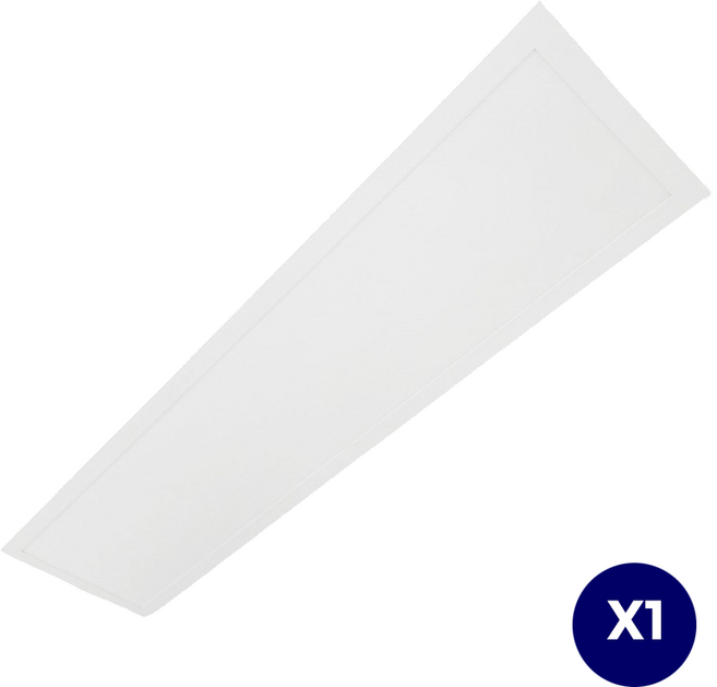 라인조명 사무실등 LED 샤인 매입평판등 (피스형) 1280X320 1개 50W 주광색(흰빛) 6500K M바 텍스 천장, 매입평판등 피스형 50W 1280X320 1개