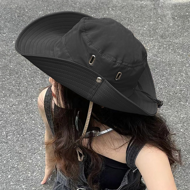 보네티 햇빛차단 사파리 모자 등산 야외 남녀공용