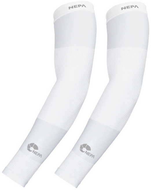 네파 Safety 듀오 자외선 차단 쿨토시 2p, 화이트, 1세트