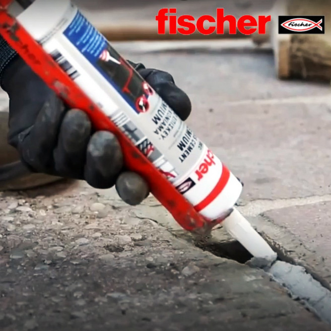 피셔 fischer DEC 시멘트 몰탈 콘크리트 310ml 리페어 크랙보수 콘크리트 공구왕황부장 수리 시멘트 보수제, 2개