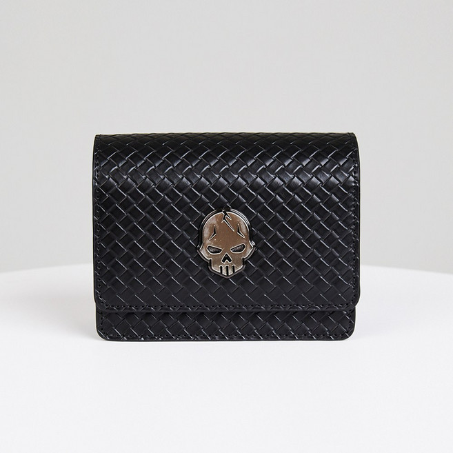 HUCAH 엠보 스컬 거리측정기 케이스 가로형, 블랙