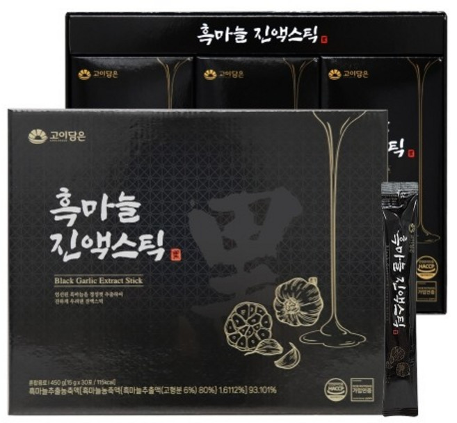 고이담은 흑마늘 진액스틱 15g x 30포, 1정, 1개