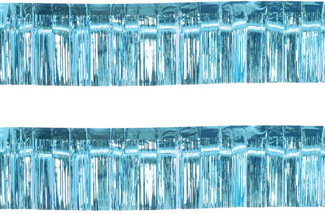 파티짱 수술 가랜드 테이블 파티 장식, 4개, 수술 가랜드(아쿠아블루)