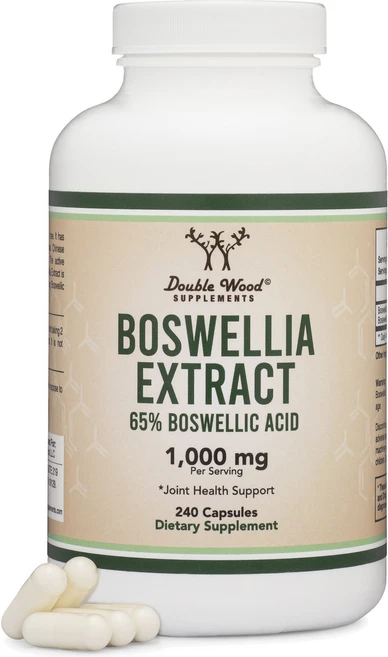 더블우드 Boswellia Extract 1000mg 캡슐, 1개, 240정 - 쿠팡