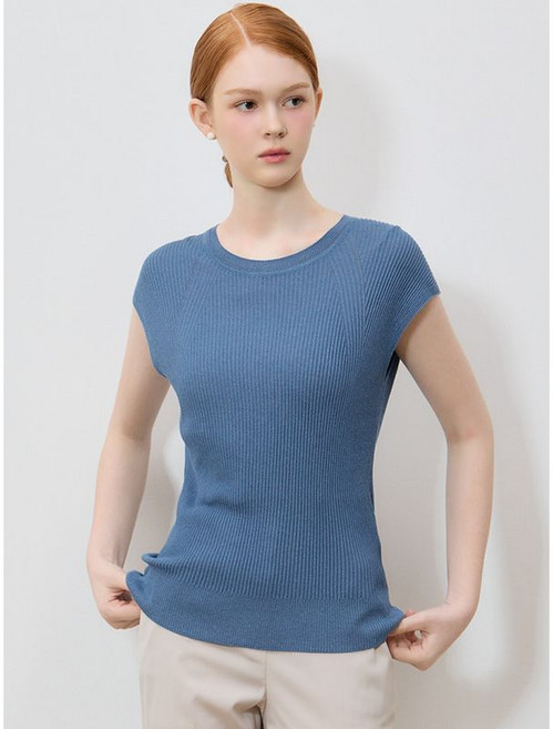 쉬즈미스 데일리 슬리브리스 글리터 니트 탑 택가격 158000원