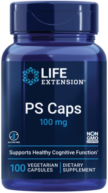 라이프익스텐션 PS 캡슐 100mg 100정 포스파티딜 세린 레시틴 인지질 콜린, 1개, 100캡슐 - 쿠팡