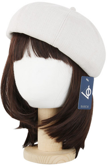 베이직엠 여성 겨울모자 베레모 퍼스트 스타일