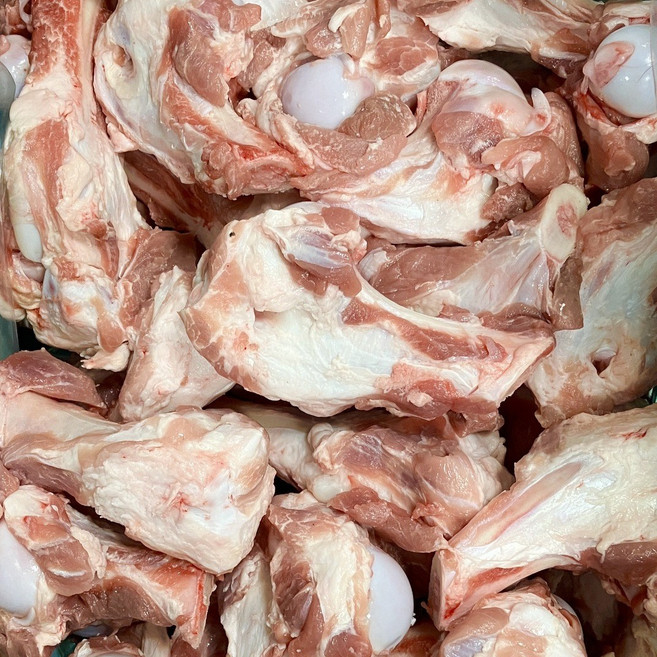 하늘돼지 국내산 돼지 사골뼈 돼지육수 국밥 육수용잡뼈 업소용 벌크 도매 (냉동), 1개, 5kg