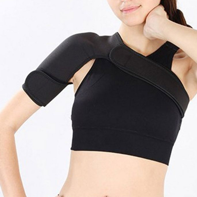 상체 결림 완화 어깨 관절 압박 스트랩 패드 보호대, 우측(1095-2), 1개