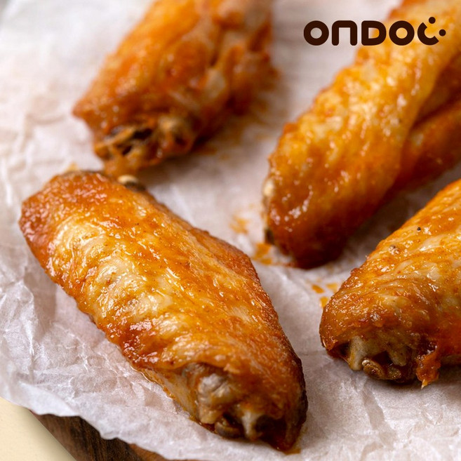 [온도씨] 바삭한 크리스피 치킨 윙 1kg x 10개, 단품, 단품