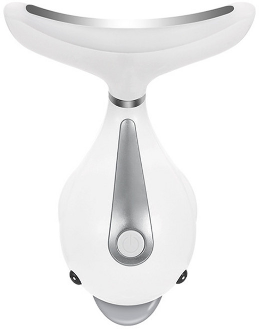 Panatec 沛莉緹 美容導入按摩儀，臉部頸部兩用緊致拉提保濕, K-295, 白