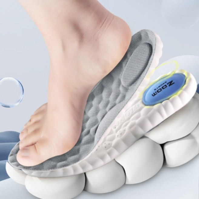 컴포워크 족저근막보호 푹신한 구름 깔창, 2세트