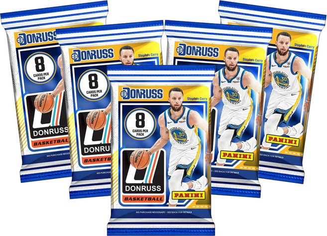 NBA2024-25파니니 돈러스Donruss Panini 리테일 5팩(40장)스테판 커리, 1개