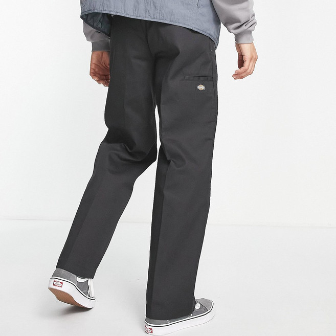 Dickies 디키즈 85283 루즈핏 더블니 워크팬츠 블랙