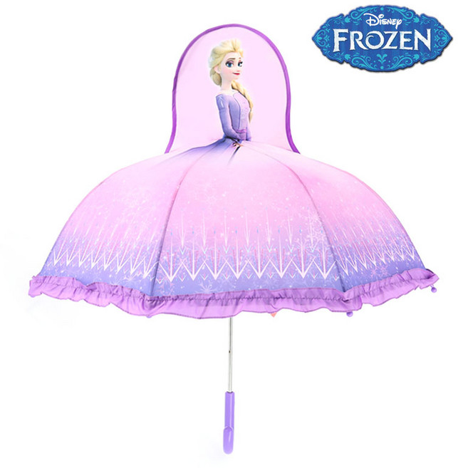 겨울왕국2 47 엘사퍼플드레스 입체우산 KUFZU10026